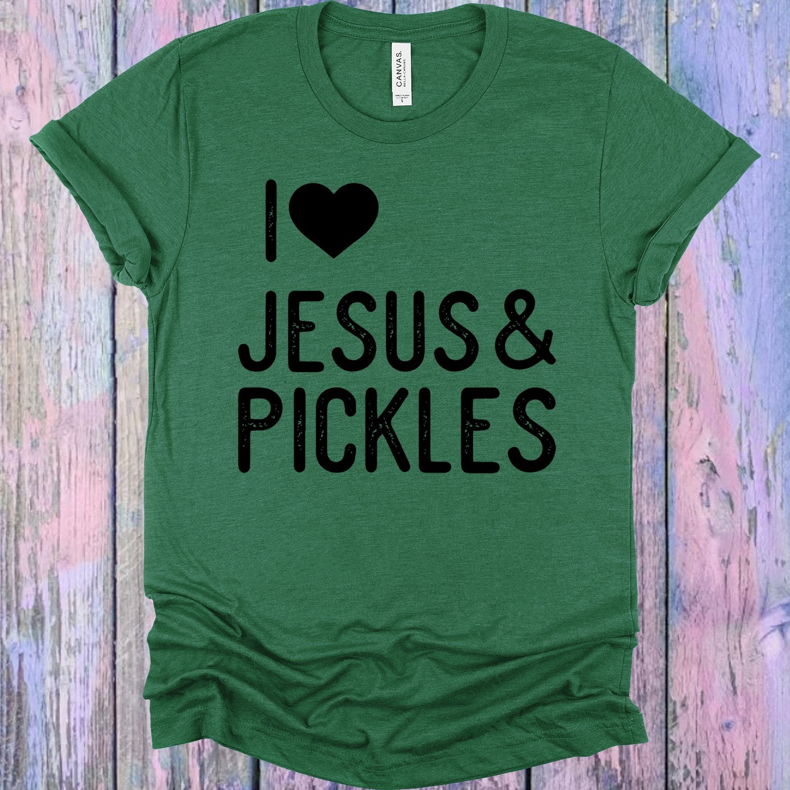 I Love Jesus & Pickles Graphic Tee Graphic Tee