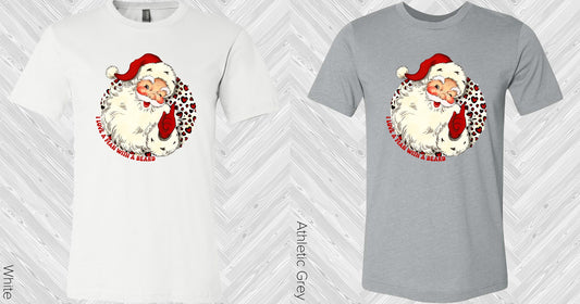 I Love A Man With Beard Graphic Tee Graphic Tee