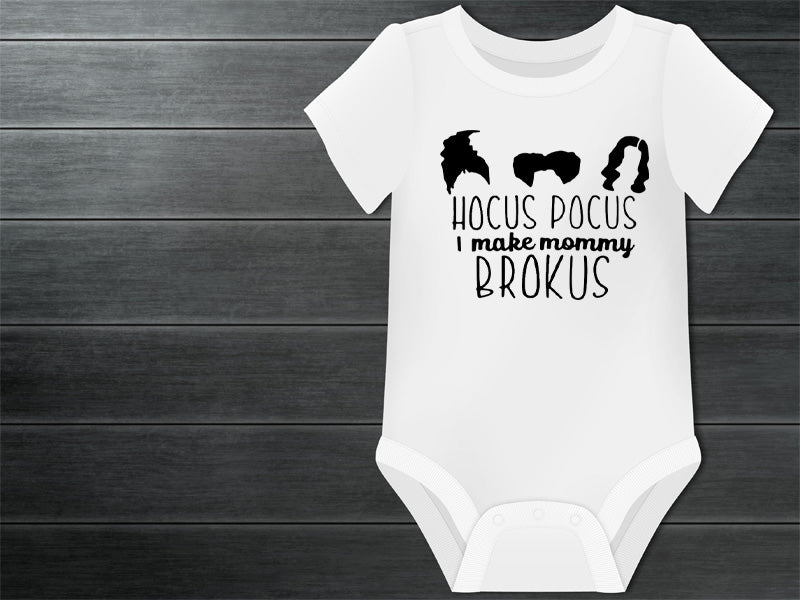 I Make Mommy Brokus Graphic Tee Graphic Tee