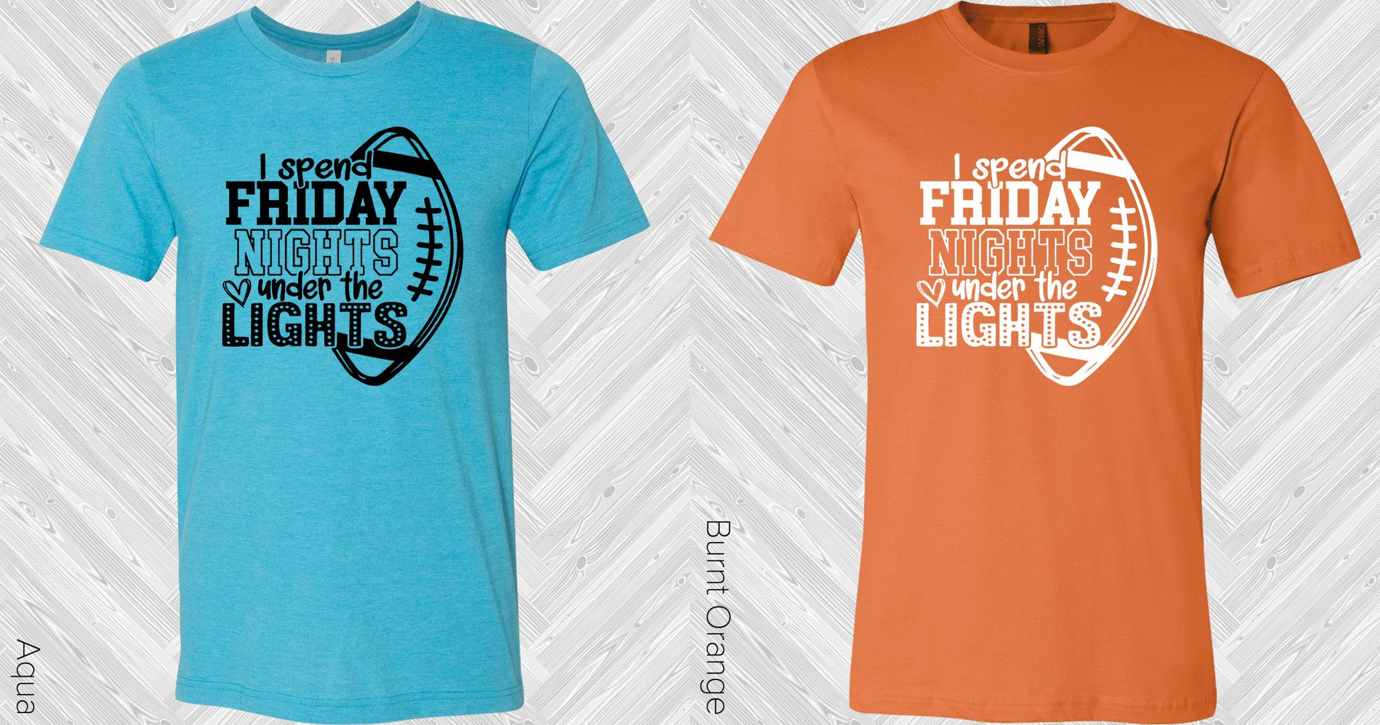 I Spend Friday Nights Under The Lights Graphic Tee Graphic Tee