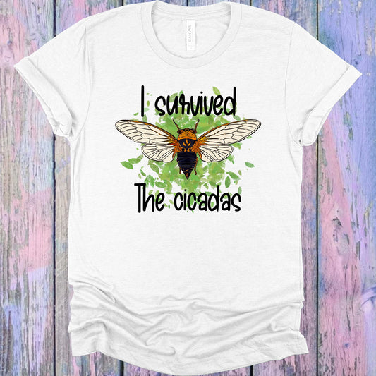 I Survived The Cicadas Graphic Tee Graphic Tee