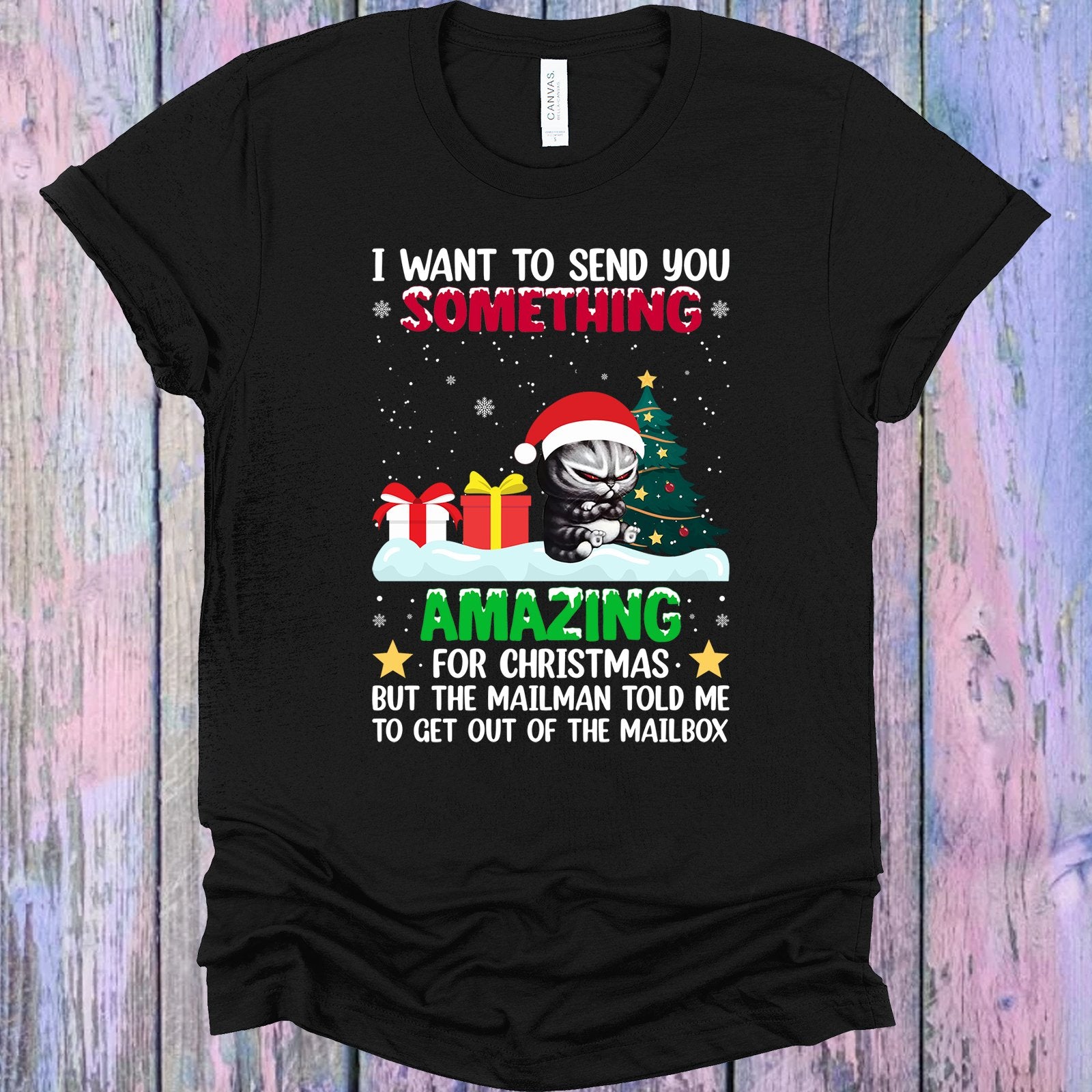 I Want To Send You Something Amazing For Christmas Graphic Tee Graphic Tee