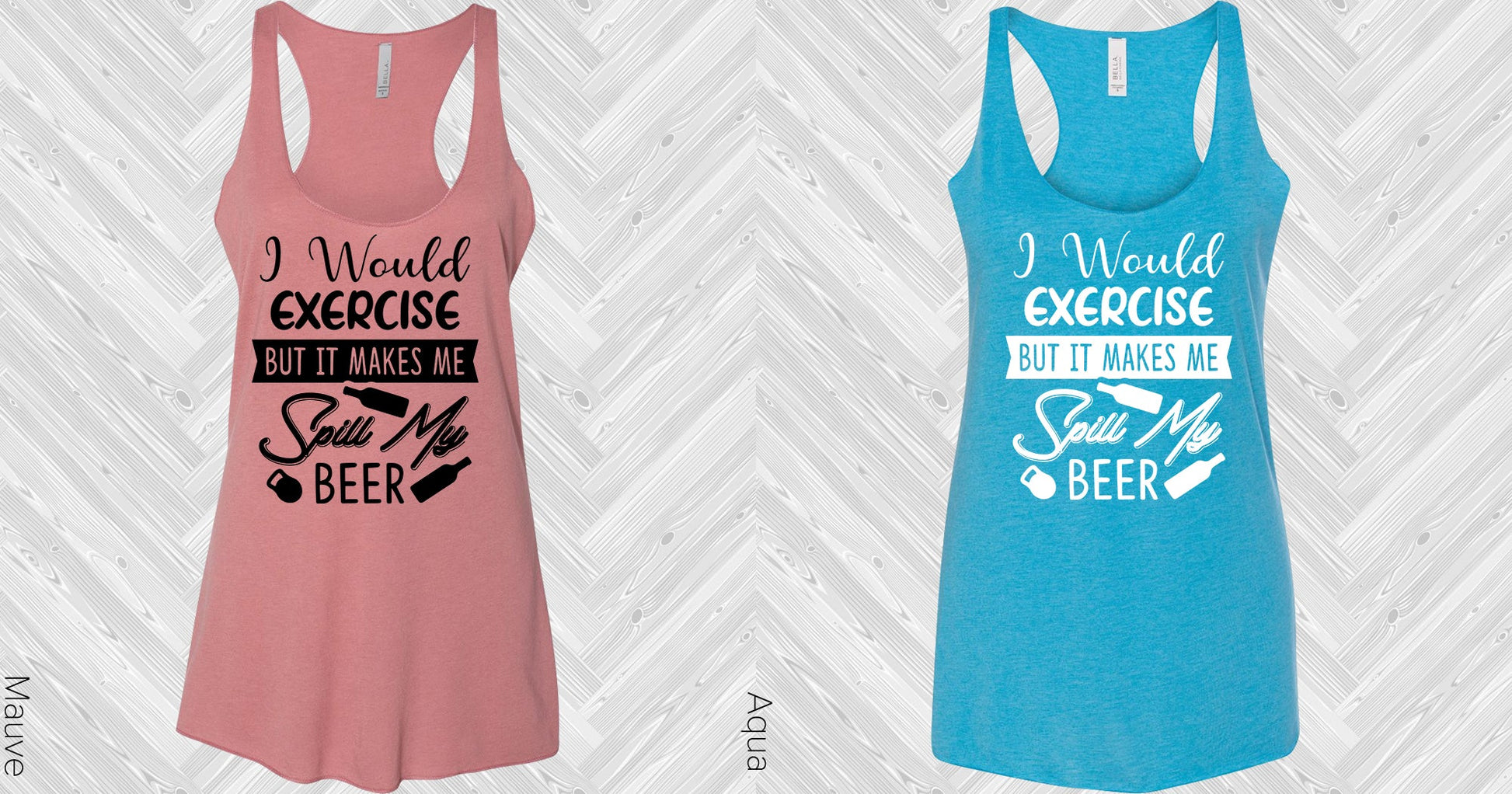 I Would Exercise But It Makes My Spill Beer Graphic Tee Graphic Tee