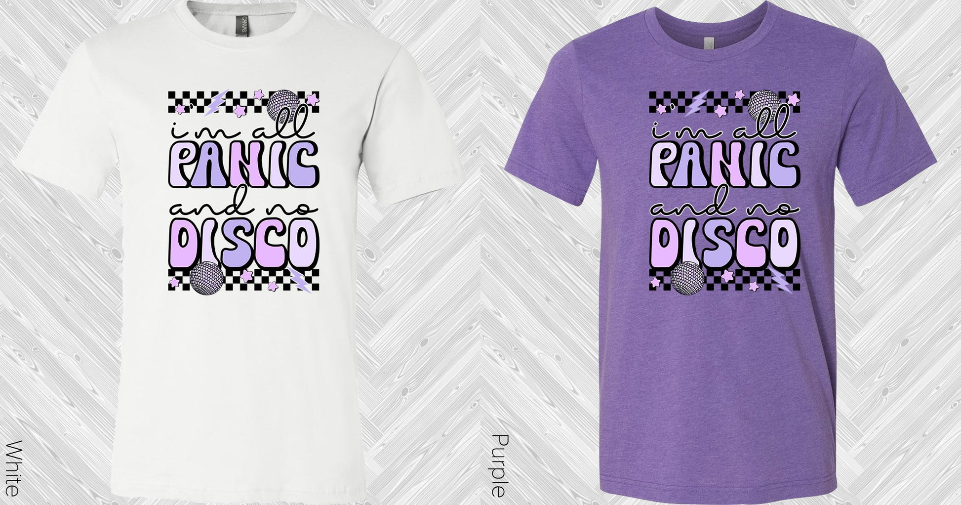 Im All Panic And No Disco Graphic Tee Graphic Tee