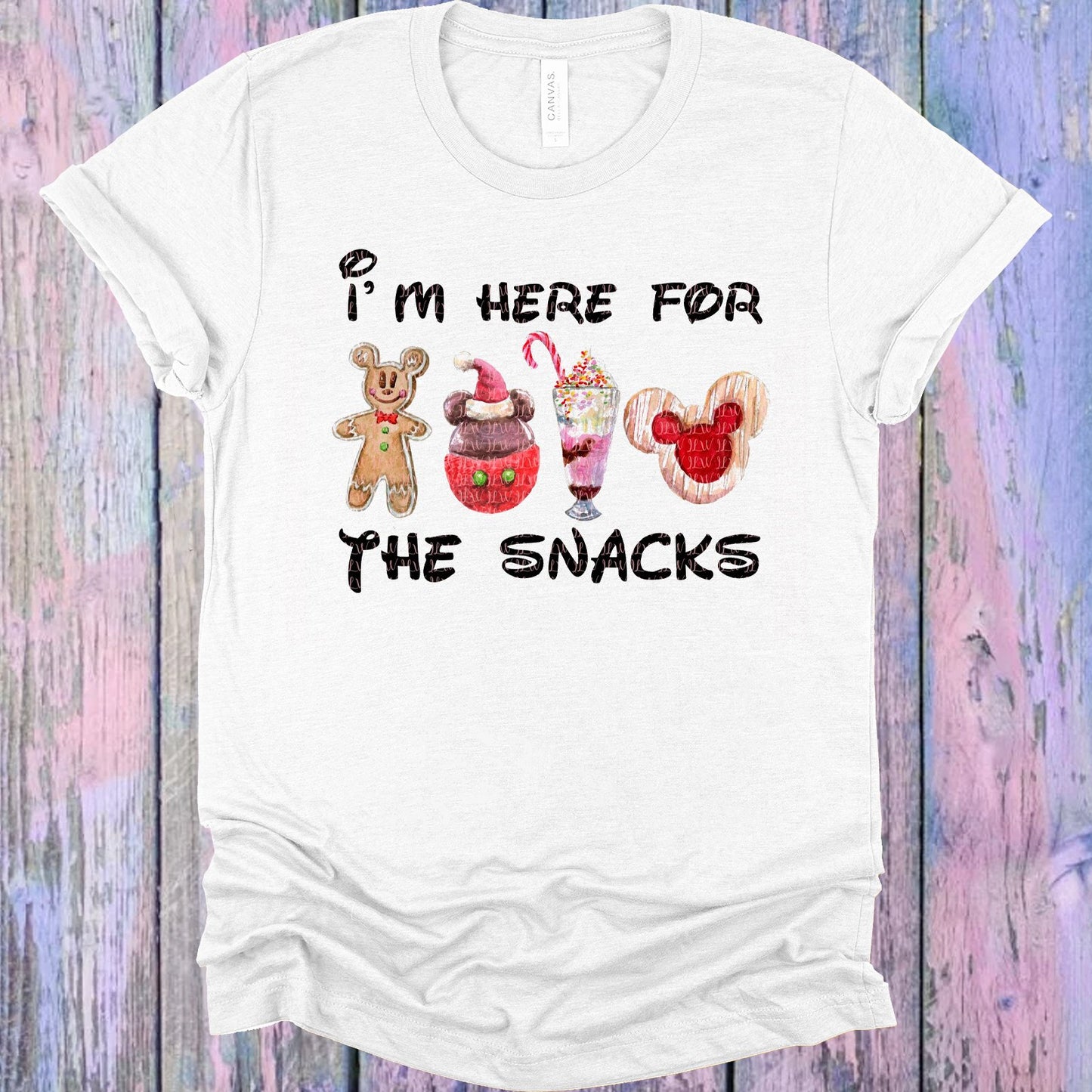Im Here For The Snacks Graphic Tee Graphic Tee