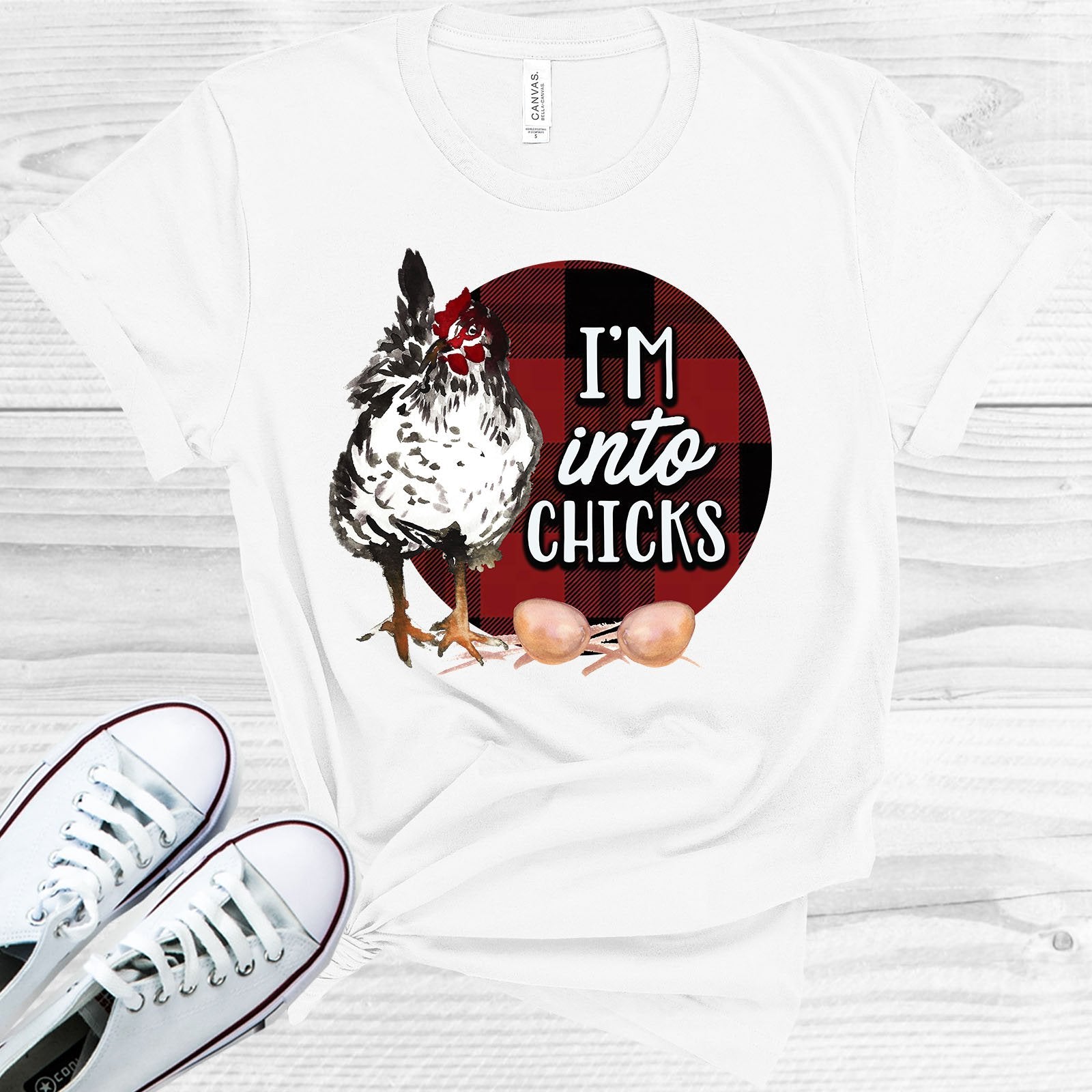 Im Into Chicks Graphic Tee Graphic Tee