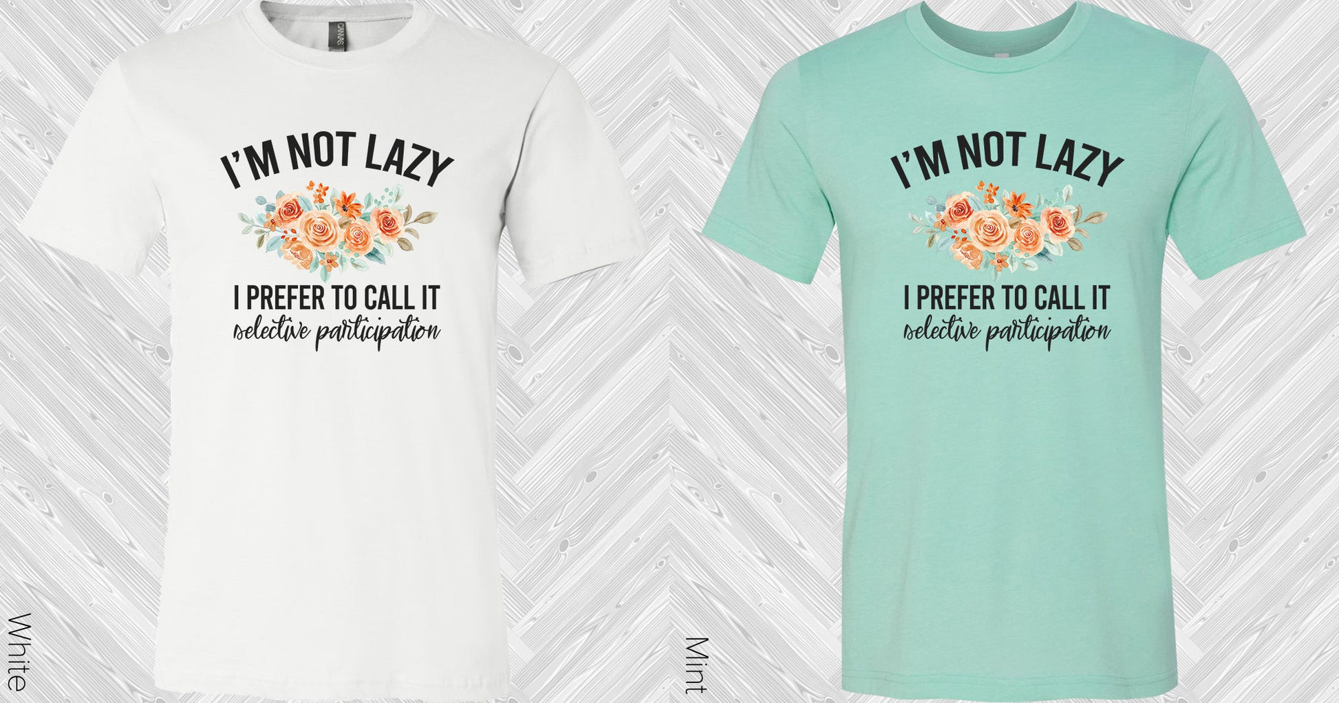 Im Not Lazy Graphic Tee Graphic Tee