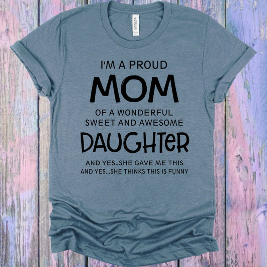 Im A Proud Mom Graphic Tee Graphic Tee