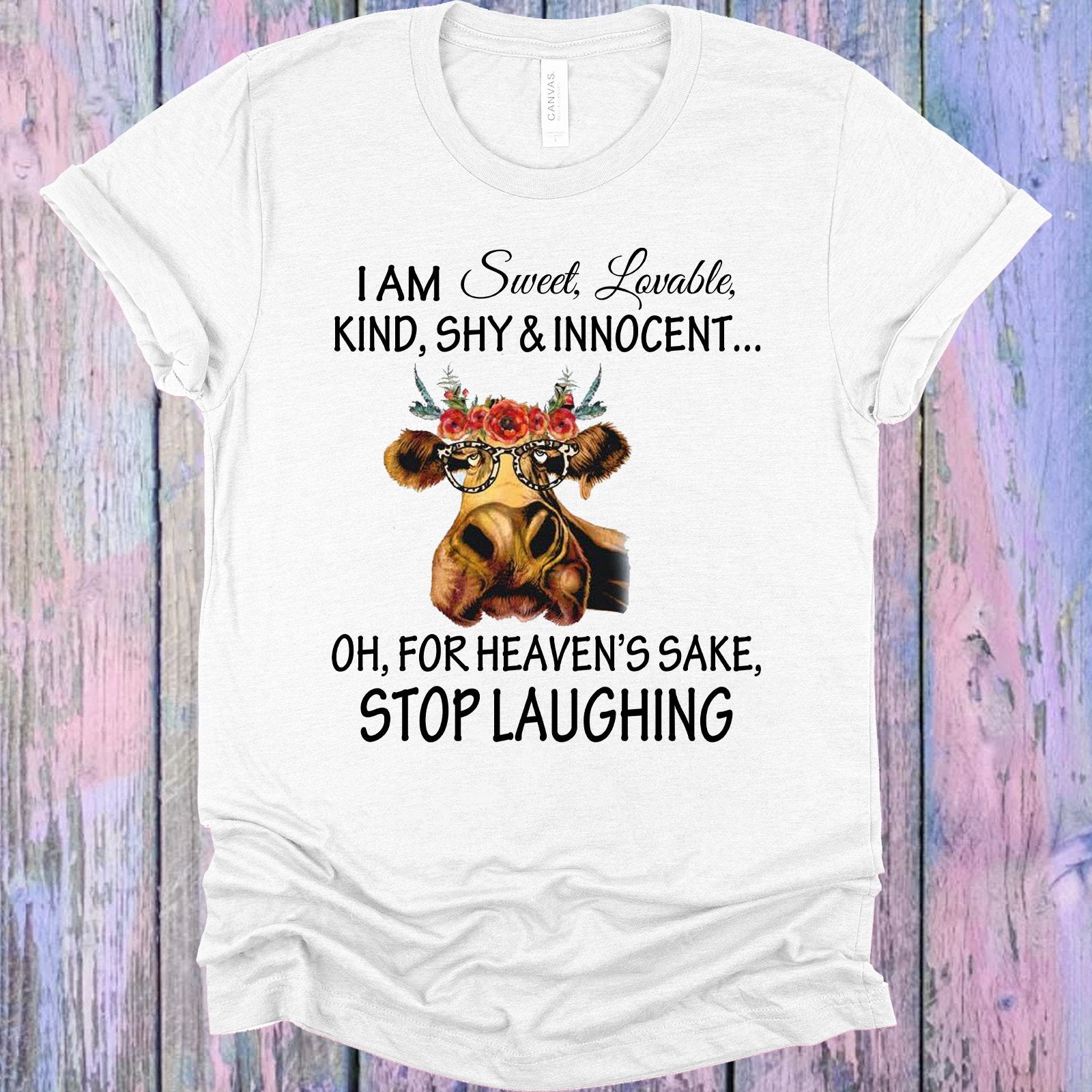 I Am Sweet Lovable Kind Shy And Innocent Graphic Tee Graphic Tee
