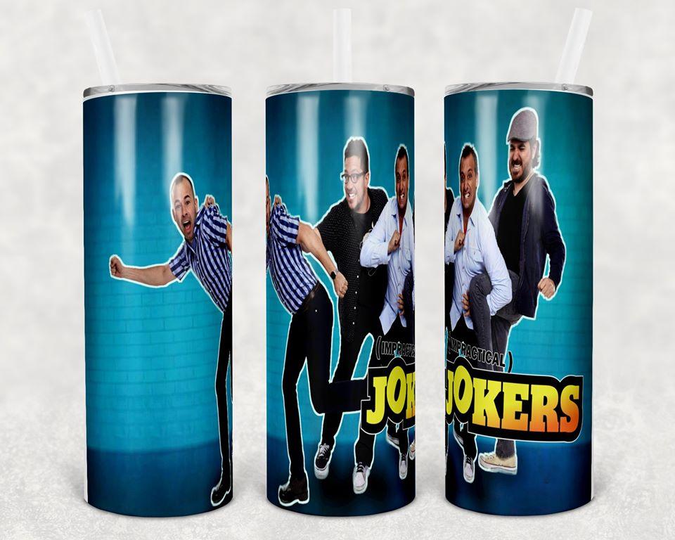 Impractical Jokers 20 Oz Skinny Tumbler