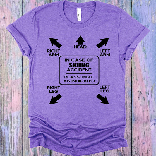 In Case Of Skiing Accident Graphic Tee Graphic Tee