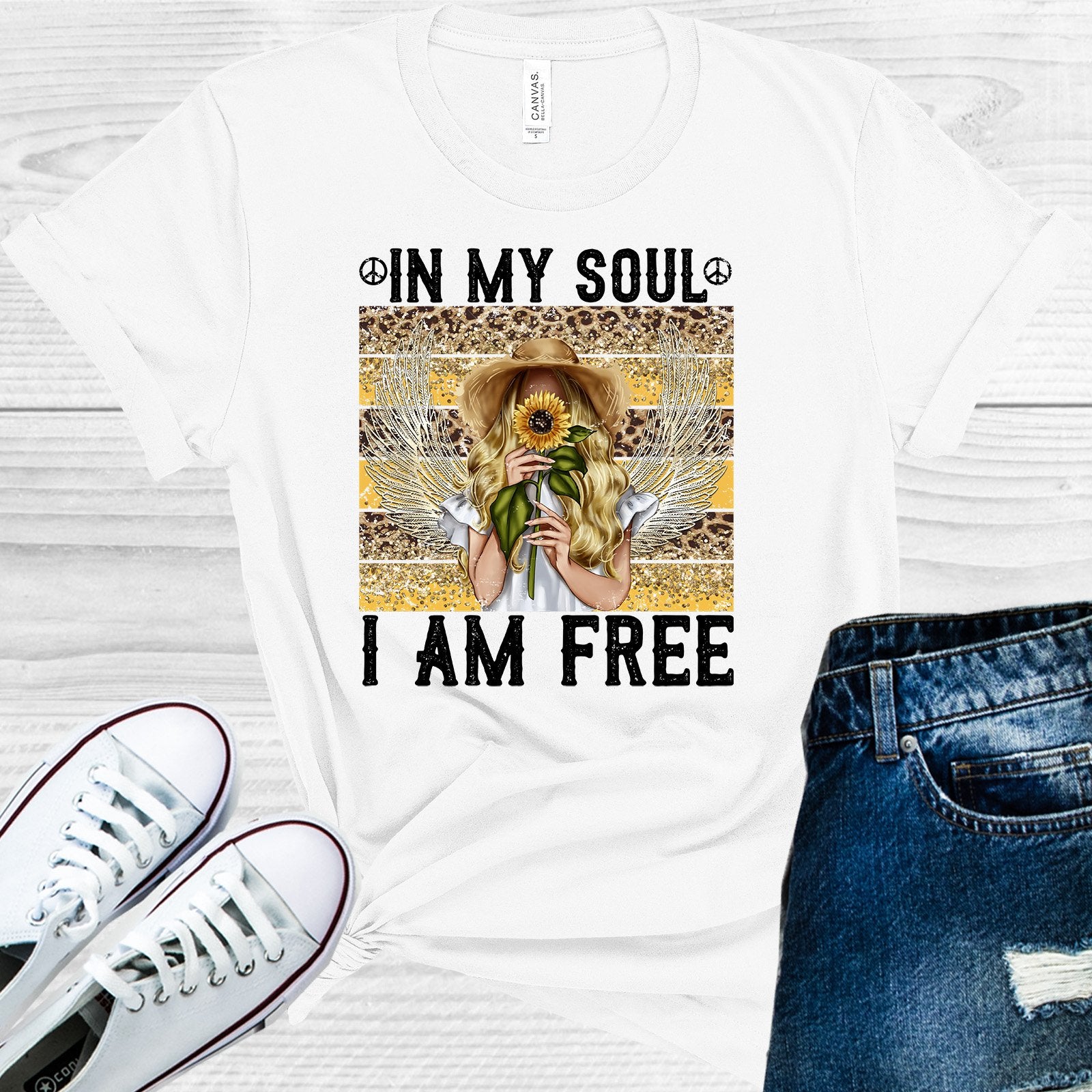 In My Soul I Am Free Graphic Tee Graphic Tee