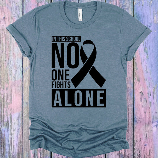 In This School No One Fights Alone Graphic Tee Graphic Tee