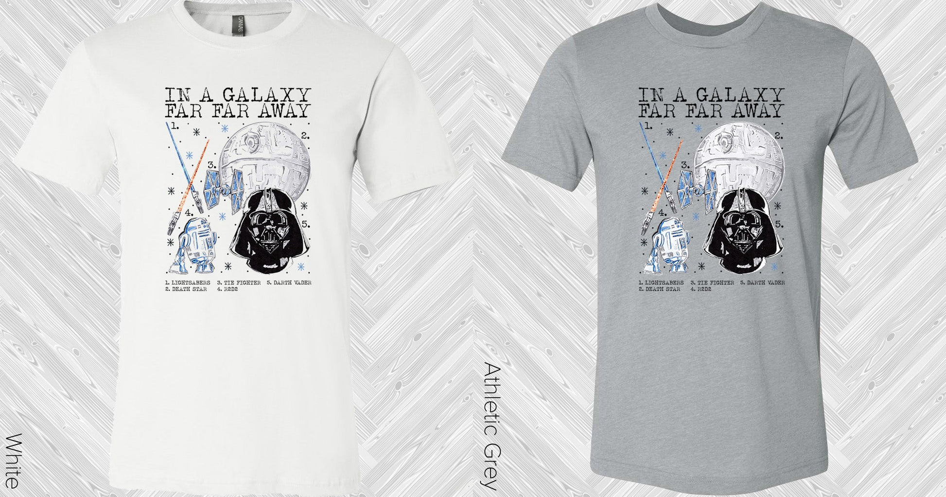 In A Galaxy Far Away Graphic Tee Graphic Tee