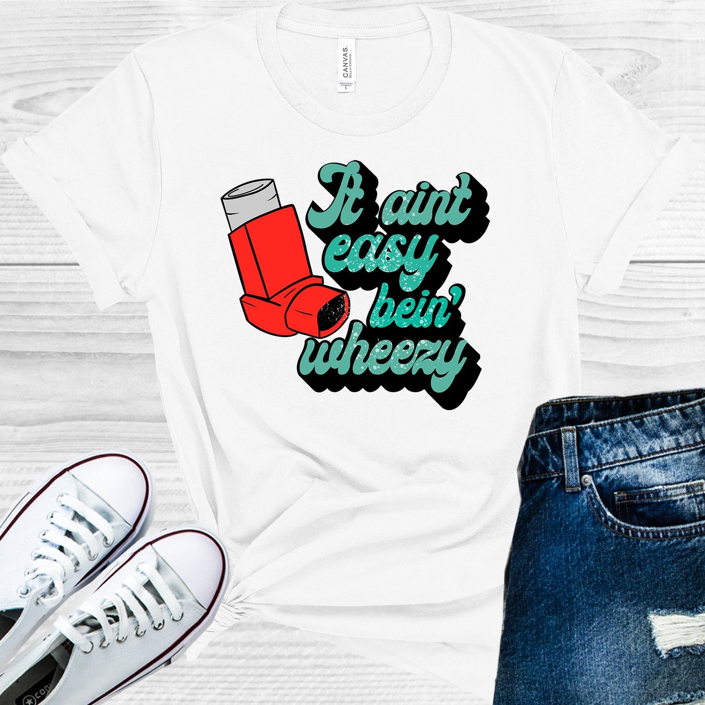 It Aint Easy Bein Wheezy Graphic Tee Graphic Tee