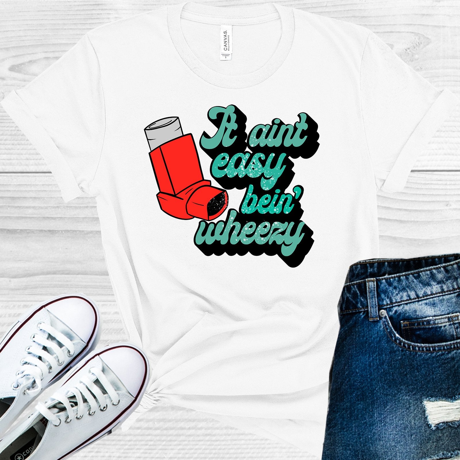 It Aint Easy Bein Wheezy Graphic Tee Graphic Tee