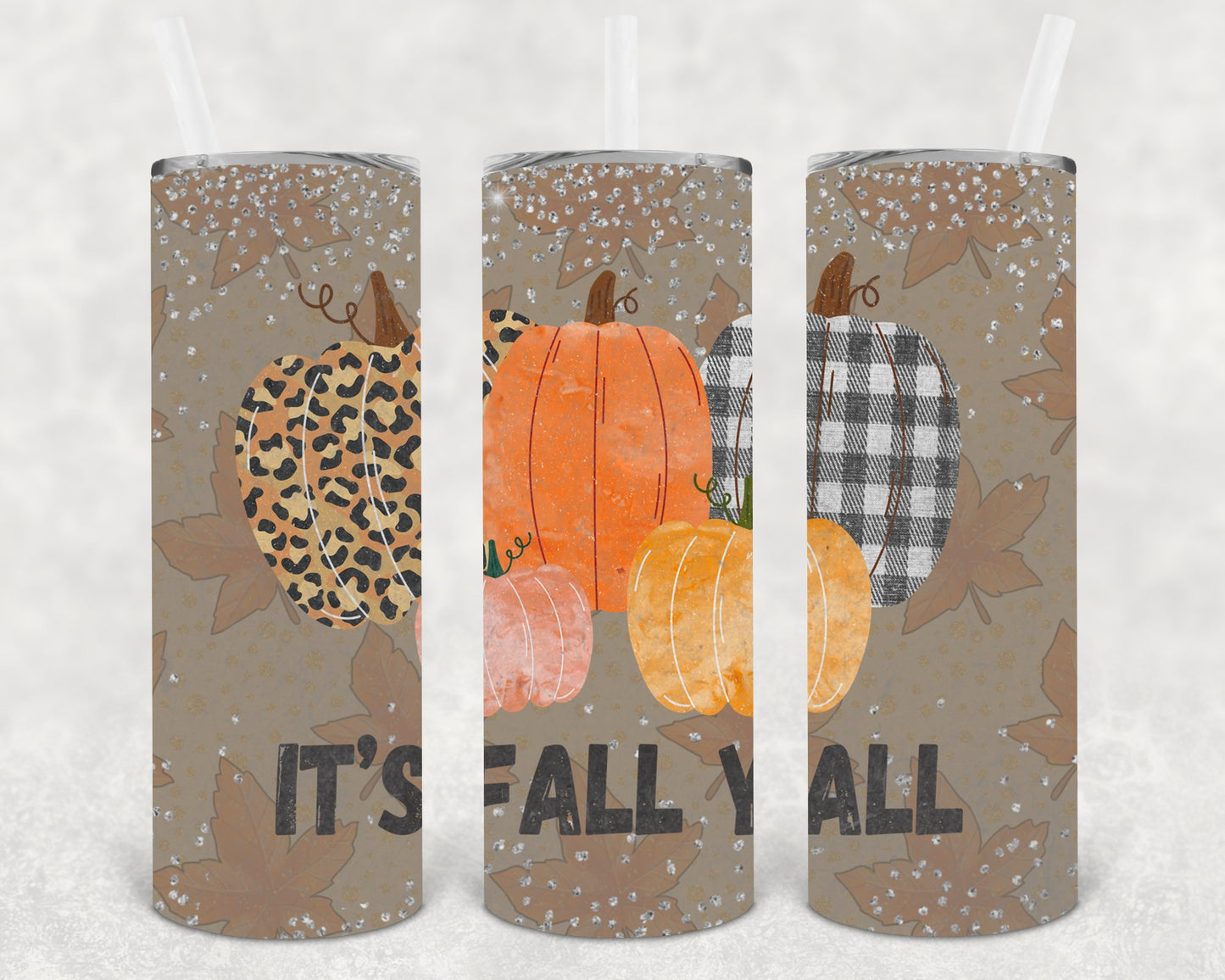 Its Fall Yall 20 Oz Skinny Tumbler