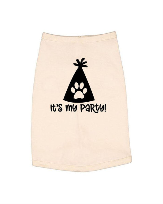 Its My Party Dog Shirt