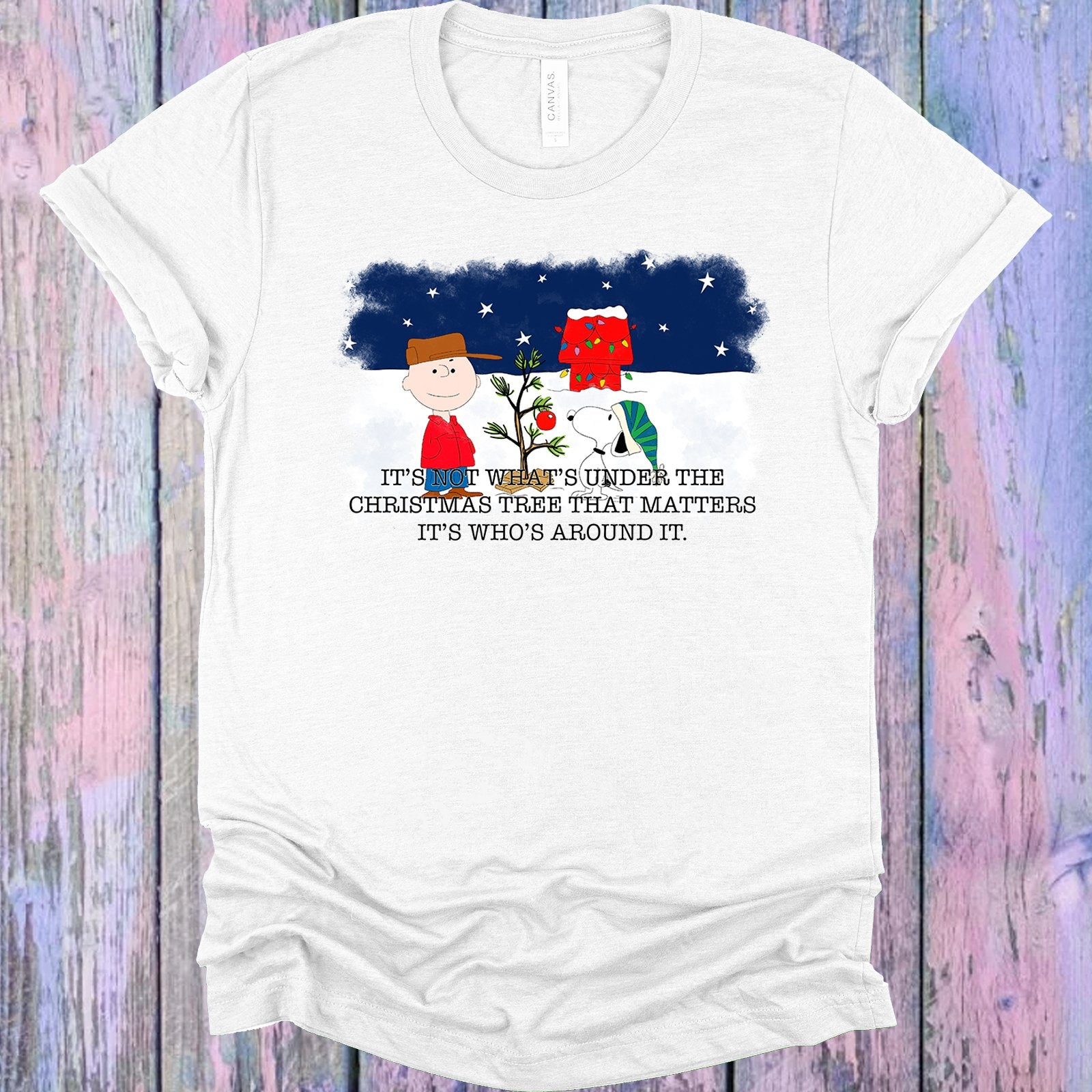 Its Not Whats Under The Christmas Tree That Matters Graphic Tee Graphic Tee