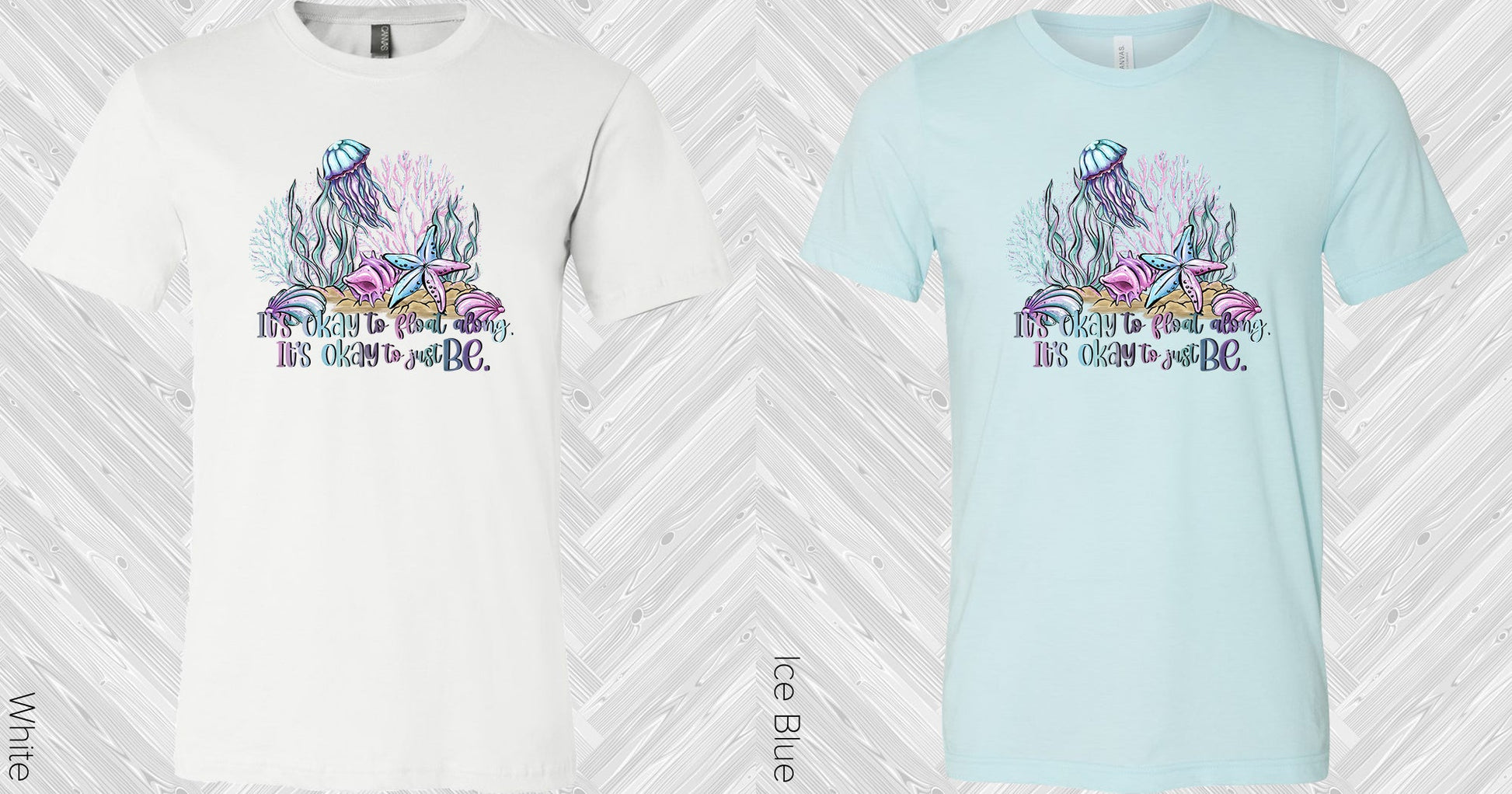 Its Okay To Float Along Graphic Tee Graphic Tee