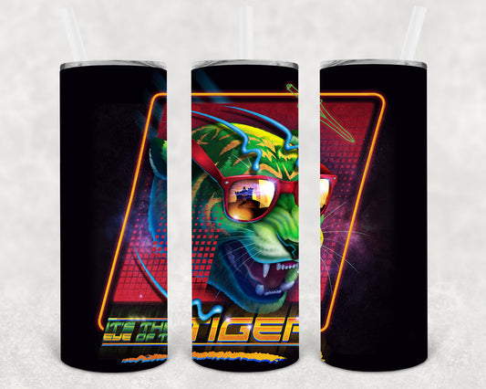 Its The Eye Of Tiger 20 Oz Skinny Tumbler