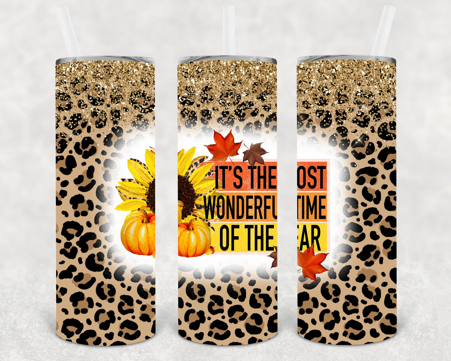 Its The Most Wonderful Time Of Year 20 Oz Skinny Tumbler