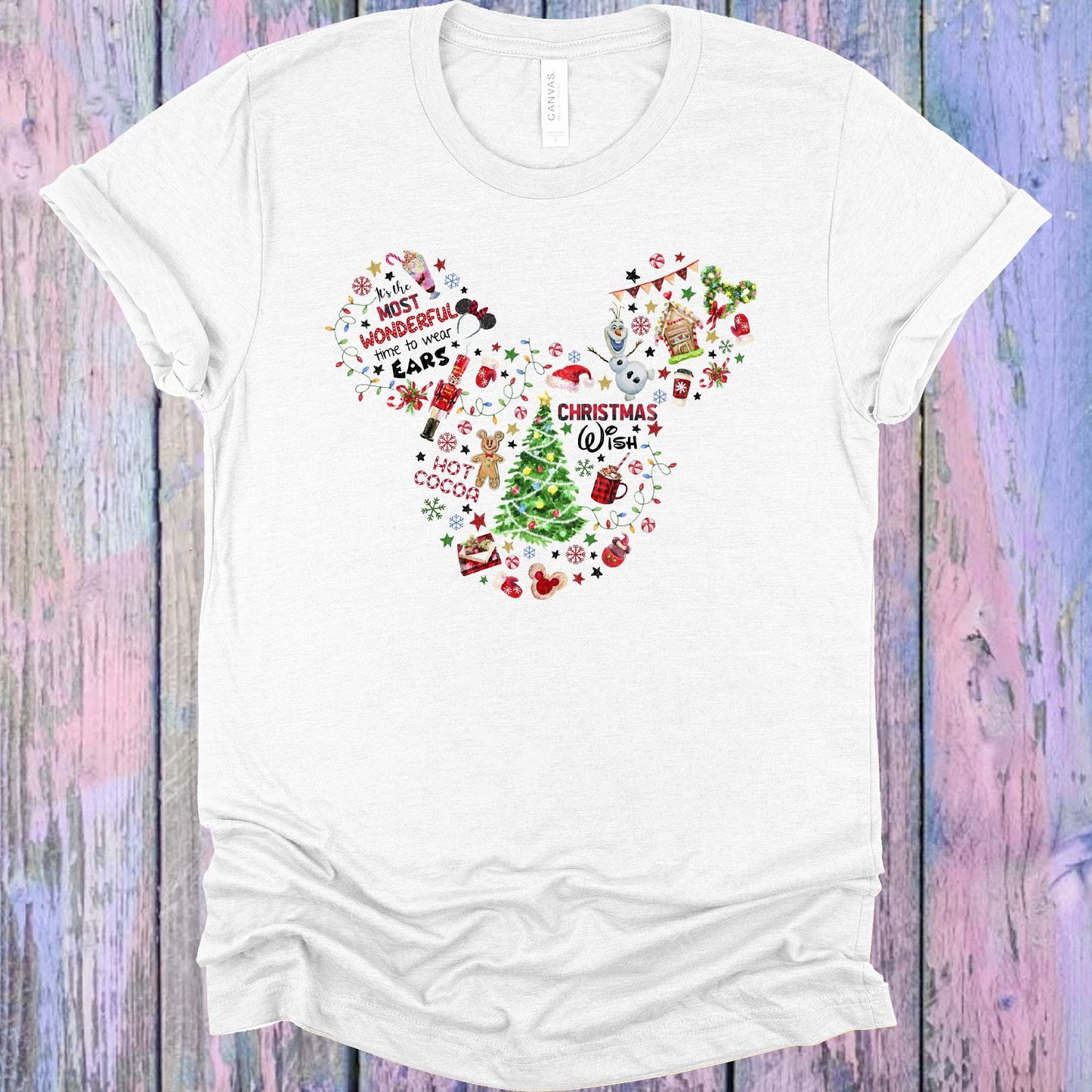 Its The Most Wonderful Time To Wear Ears Graphic Tee Graphic Tee