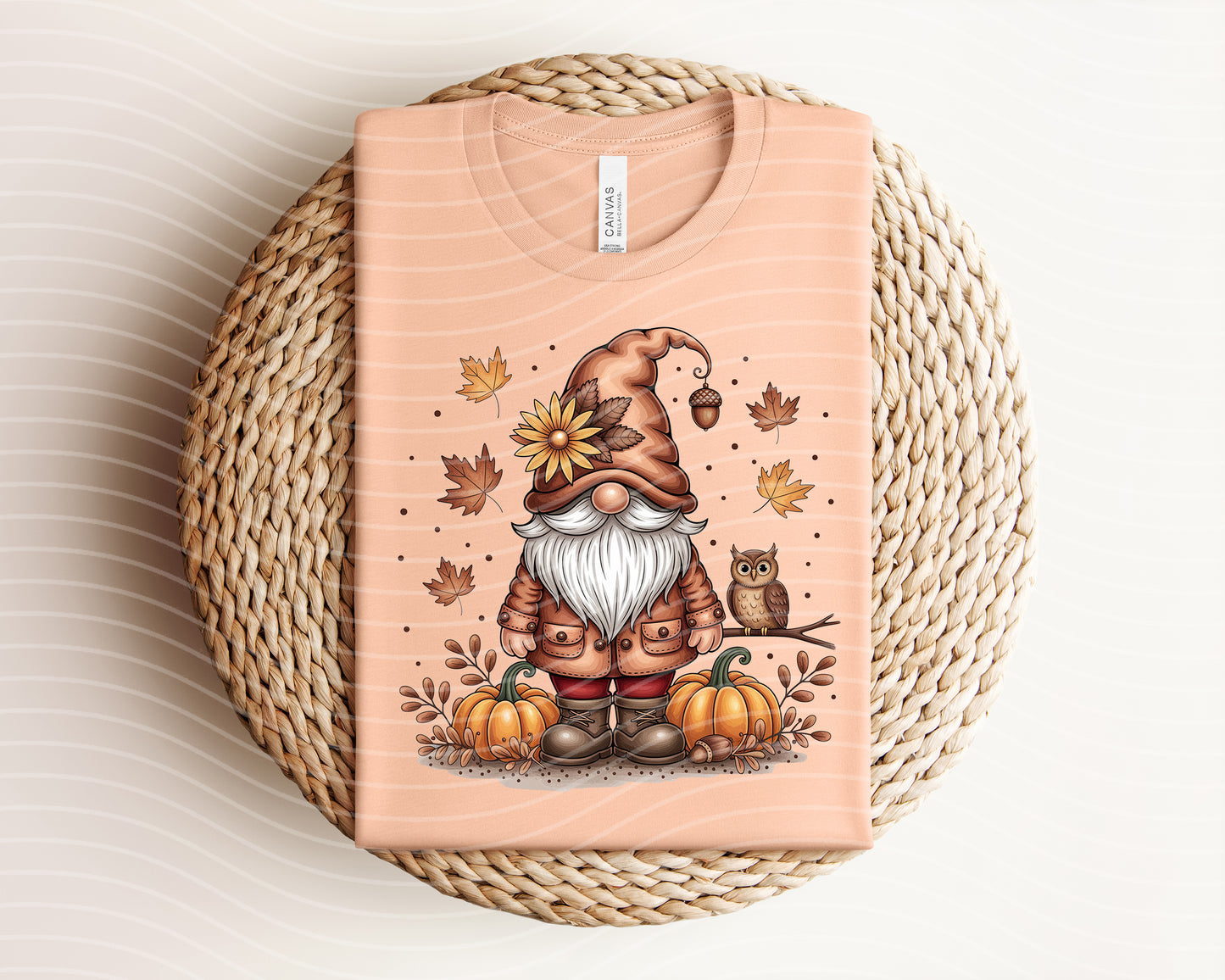 Fall Gnome Graphic Tee