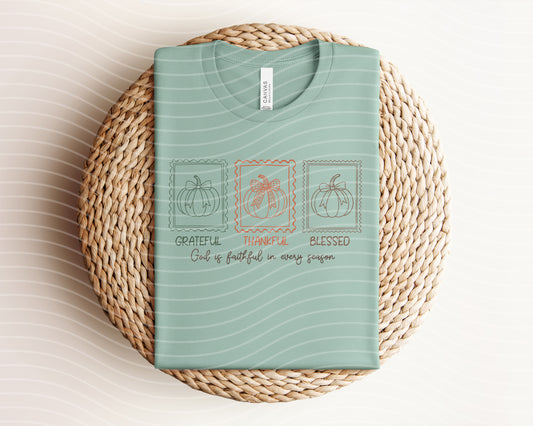 God is Faithful in Every Season Graphic Tee