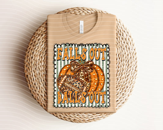 Falls Out Balls Out Graphic Tee