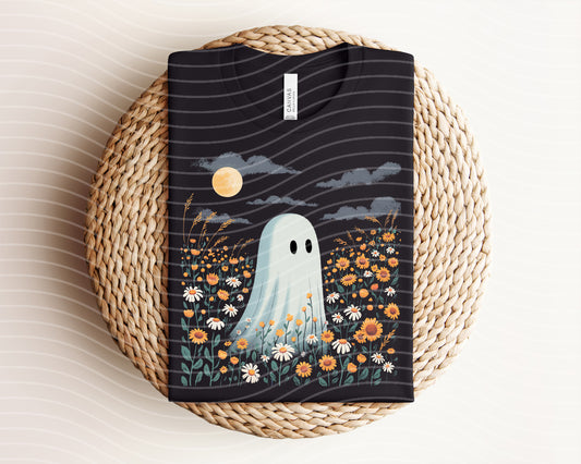 Floral Ghost Graphic Tee