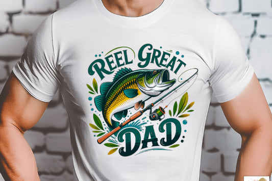 Reel Great Dad Graphic Tee