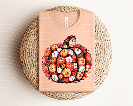 Floral Pumpkin Graphic Tee