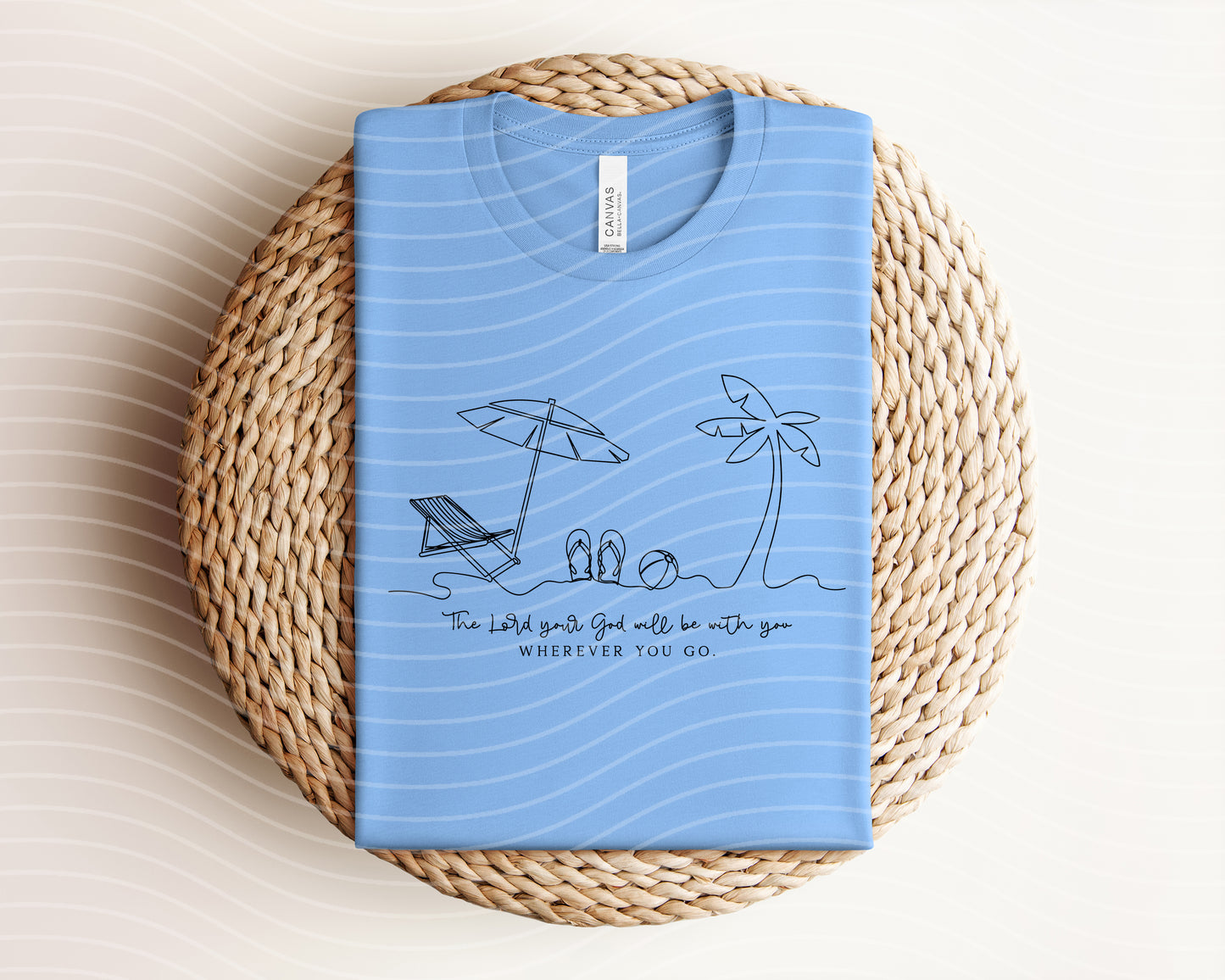 The Lord Your God Will Be with You Graphic Tee