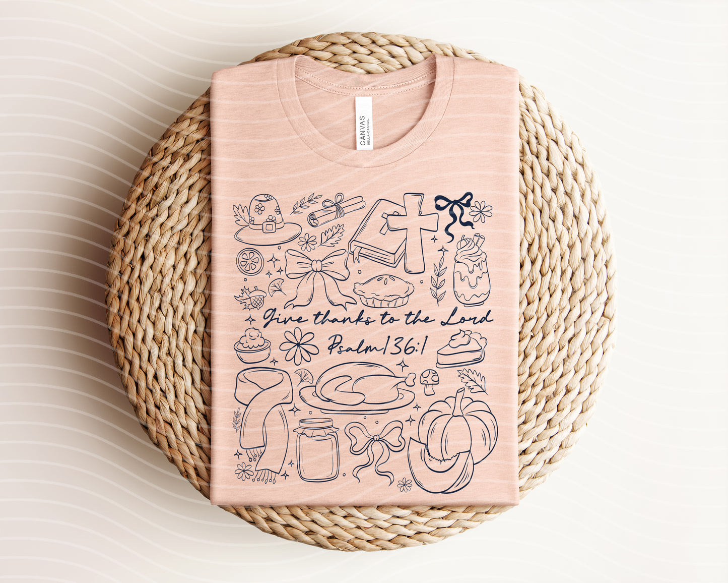 Give Thanks to the Lord Graphic Tee