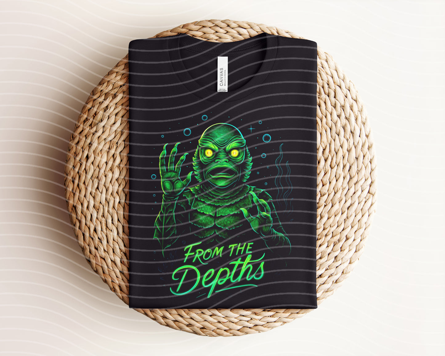 From the Depths Neon Graphic Tee