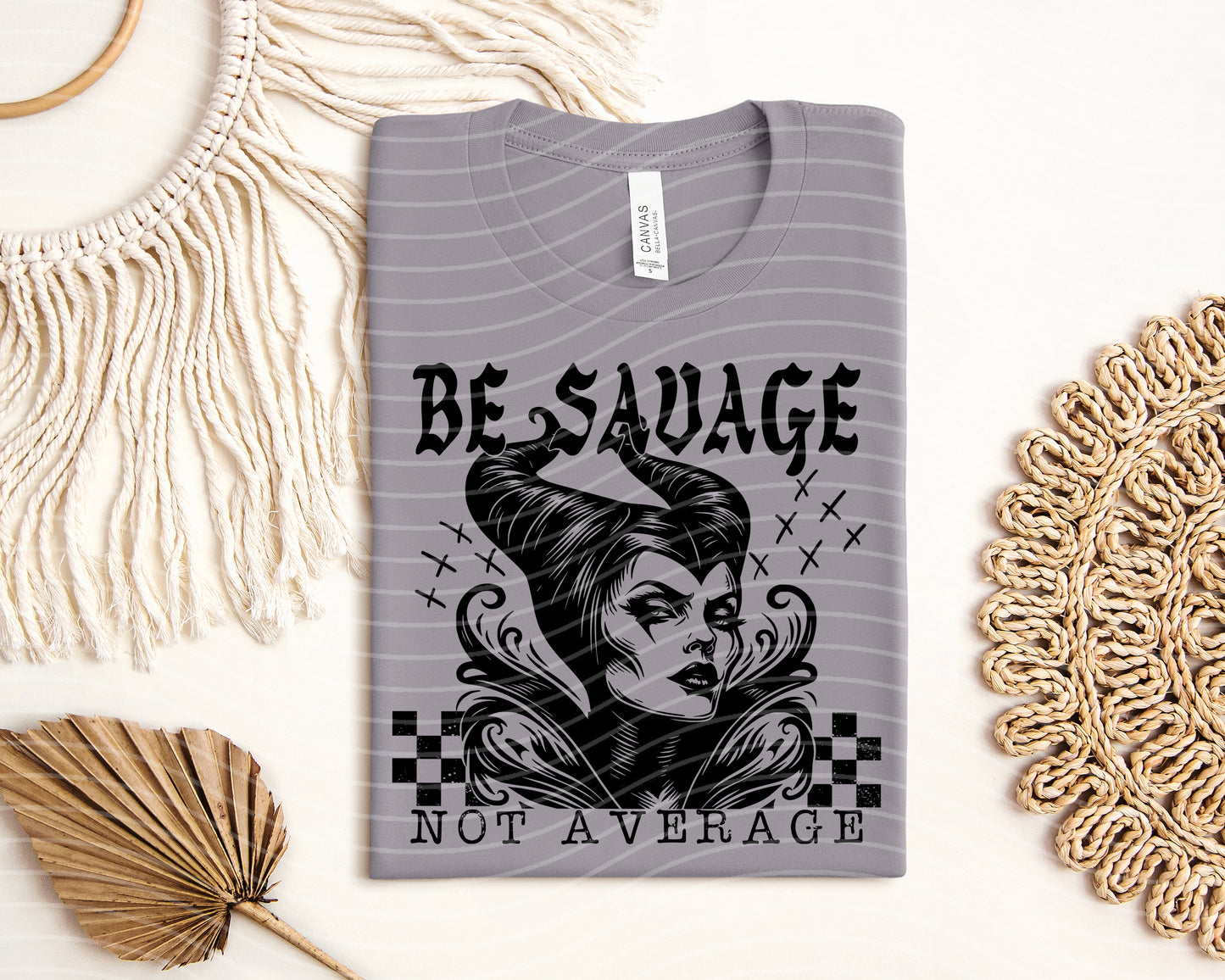 Be Savage Not Average Graphic Tee