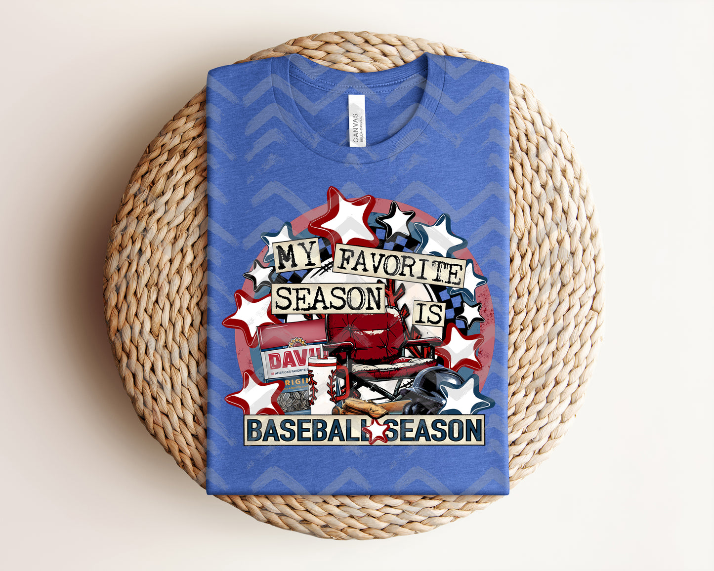 My Favorite Season is Baseball Season Graphic Tee