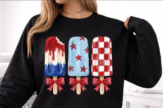 Patriotic Popsicles Graphic Tee