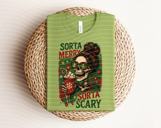 Sorta Merry Sorta Scary Graphic Tee