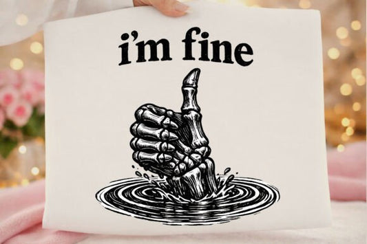 I'm Fine Graphic Tee