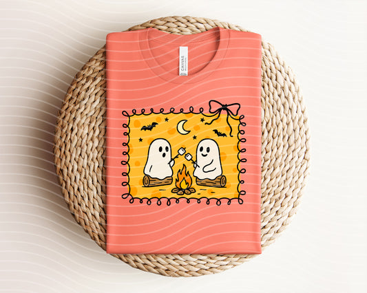 Camping Ghosts Graphic Tee