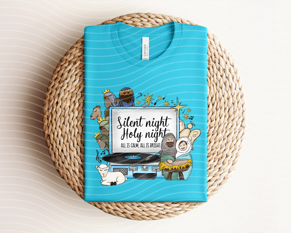 Silent Night Holy Night Graphic Tee