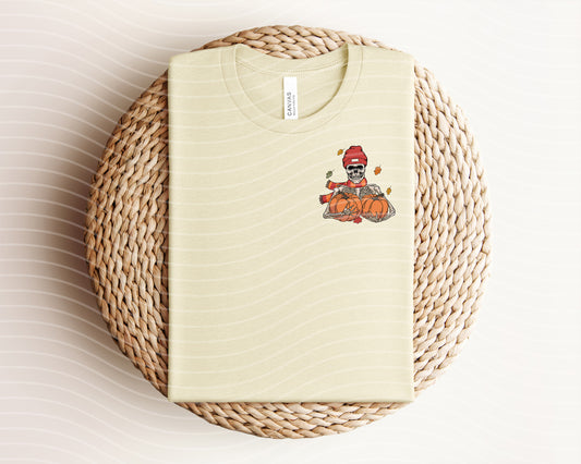 Fall Skelly Graphic Tee
