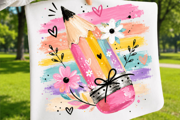 Watercolor Pencil Graphic Tee