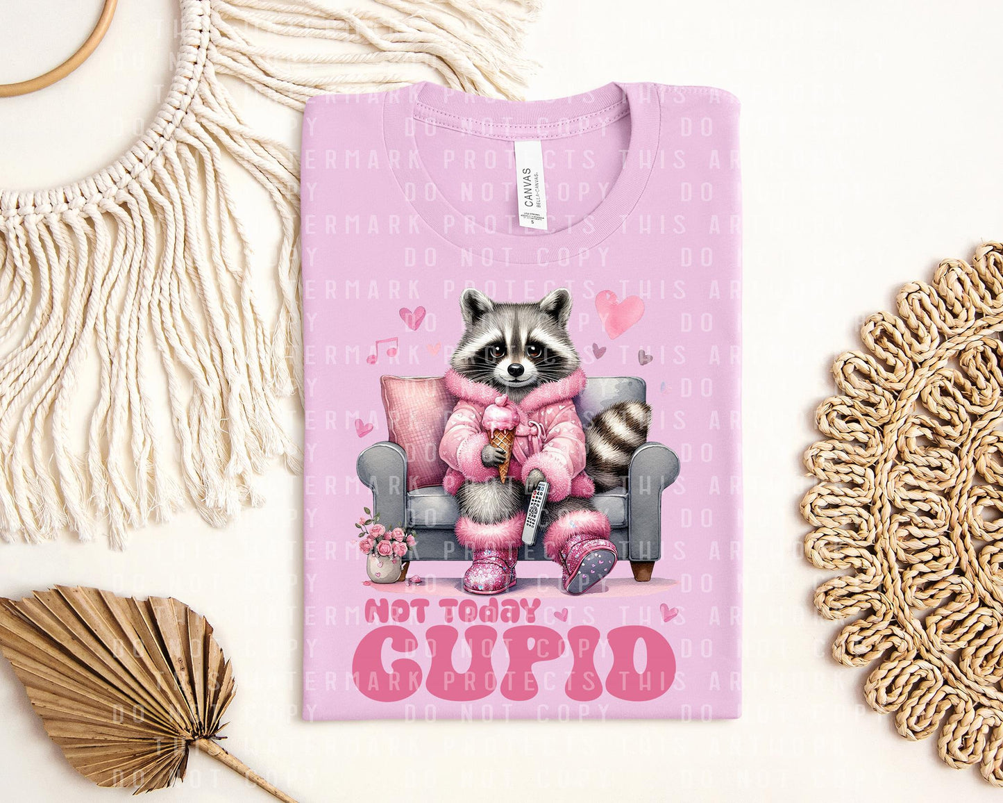 Not Today Cupid Graphic Tee