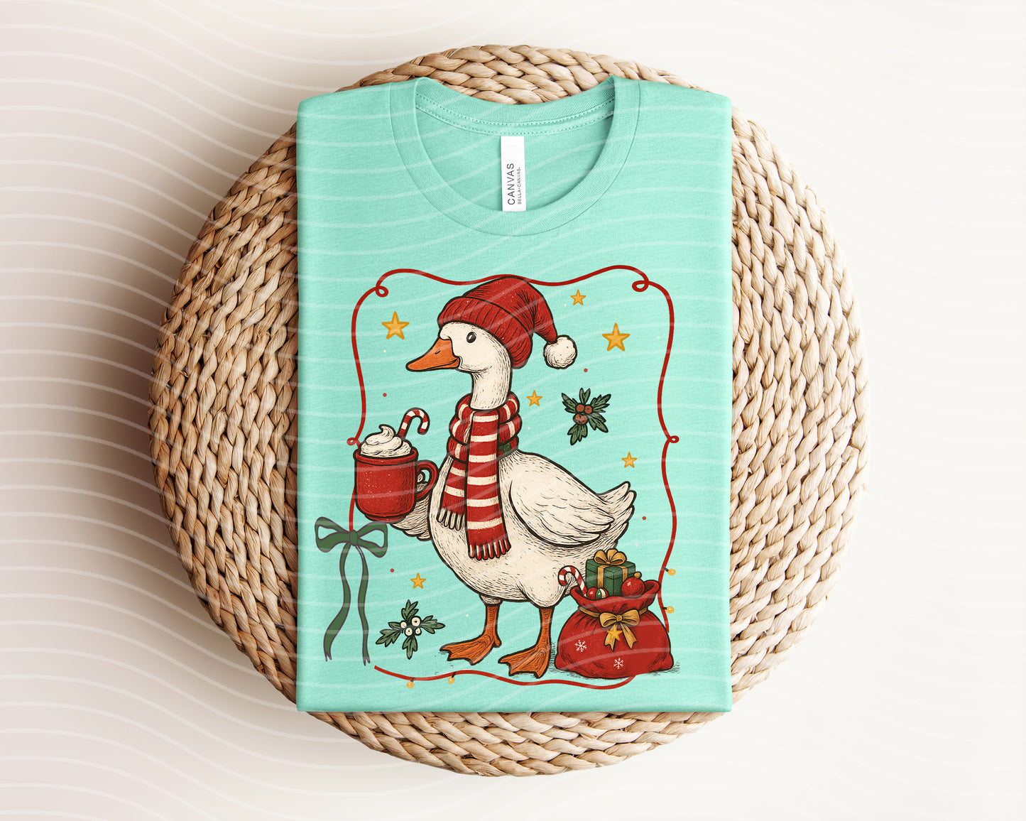 Christmas Goose Graphic Tee