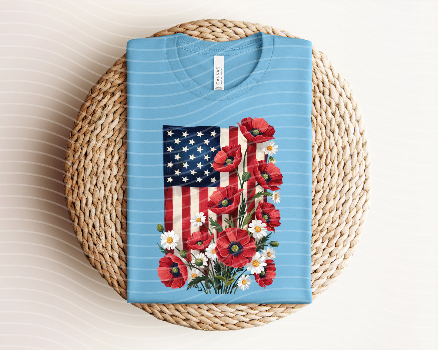 Poppy Flag Graphic Tee