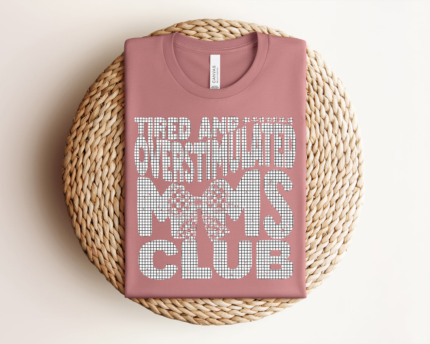 Tired and Overstimulated Moms Club Graphic Tee