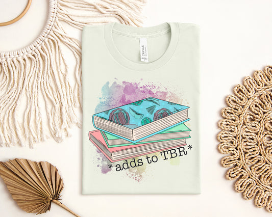 Adds to TBR Graphic Tee